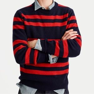 J. CREW Mens Wool Crewneck Sweater